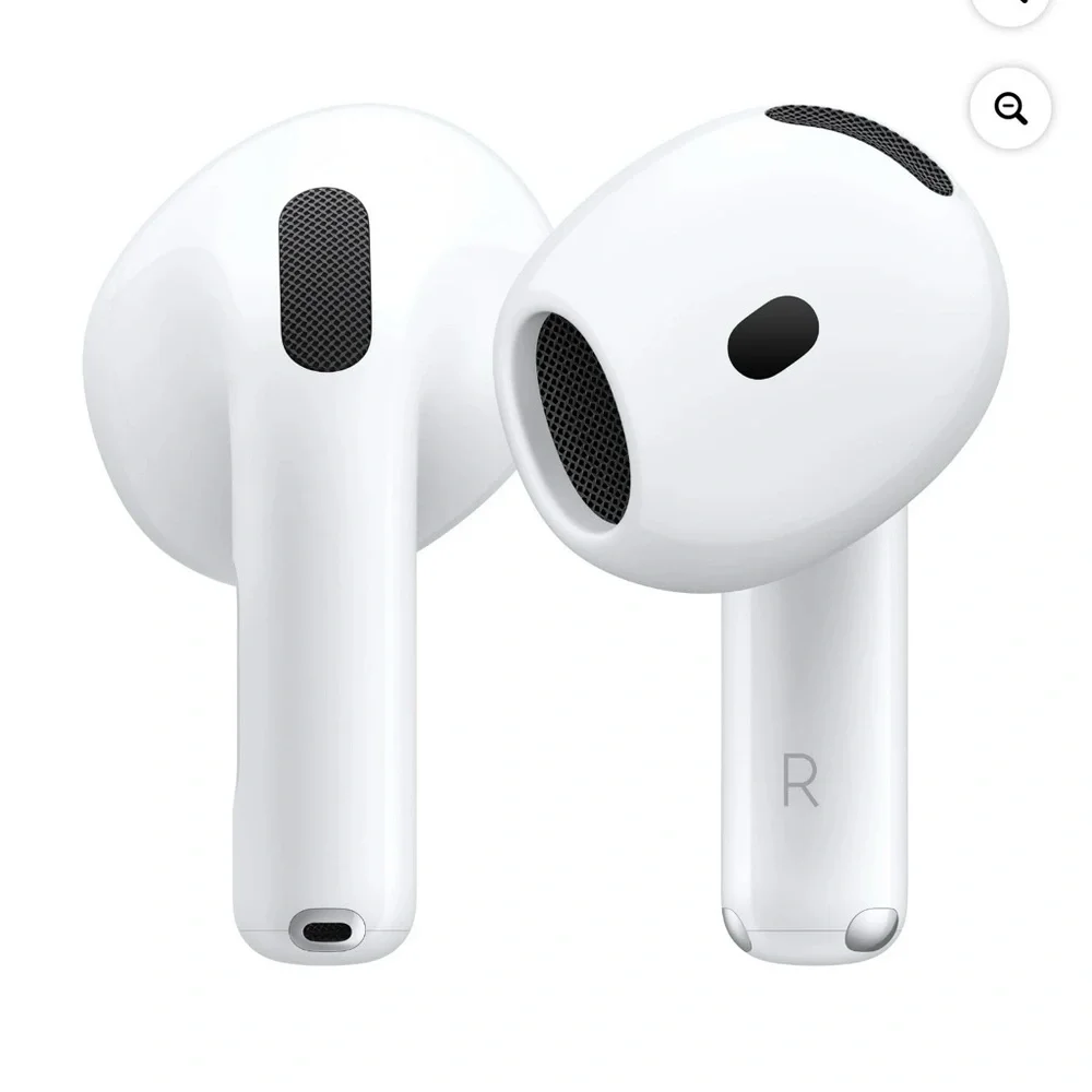 apple airpods 4 Wireless Earbuds Charging Case - White